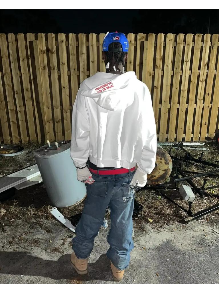 Американская мода уличная одежда готический флаг стразы вышитая молния толстовка с капюшоном Y2k сращивание большой свободный хлопковый свитшот