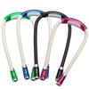 ABS LED Flexible Handsfree Hug Neck Reading Book Light Lamp Torch Flashlight Rechargeable Work Lamp Led Neck Light Flashlight KTY