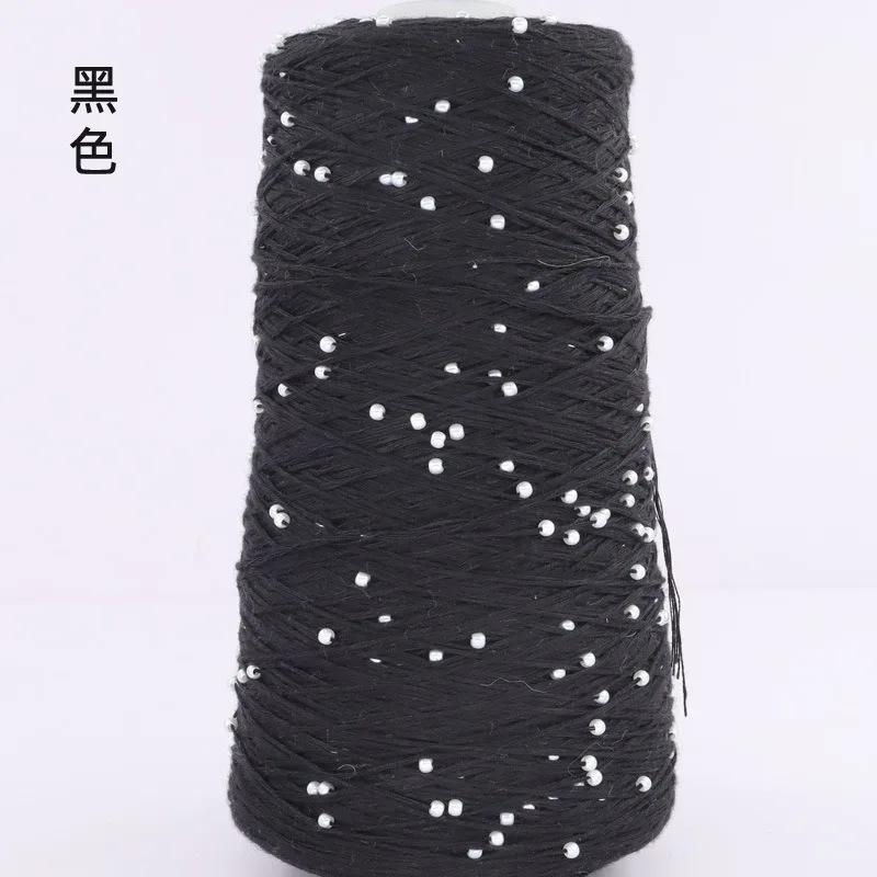 6 нитей мерсеризованного хлопка + жемчужная нить ручного плетения из чистого хлопка тонкая шерстяная нить для вязания крючком бисер своими руками ручного плетения