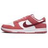 Женские кроссовки Dunk Low ко Дню святого Валентина 2024, розовые, белые, красные, FQ7056-100