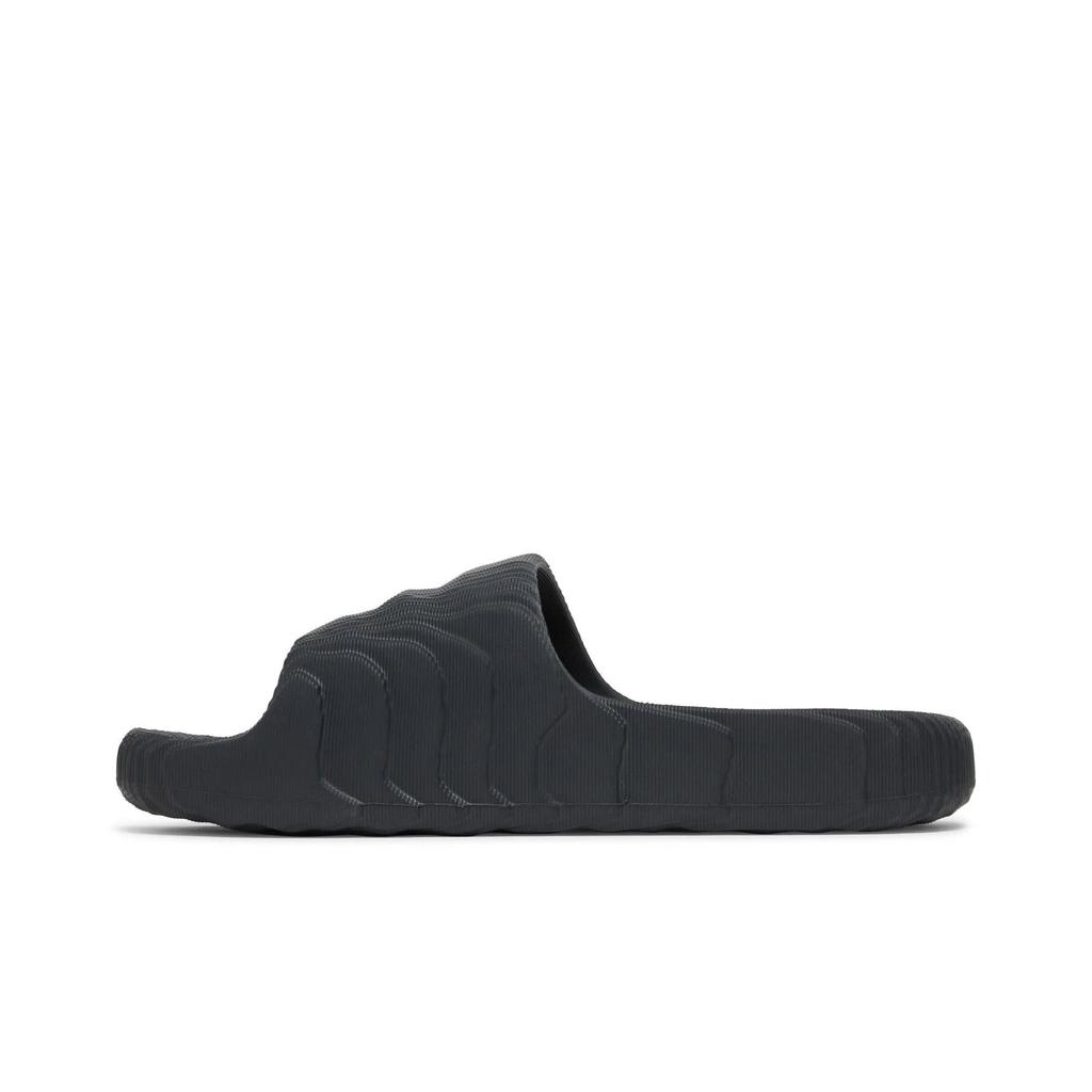 adidas Adilette 22 Slides 'Carbon' (Unisex) Carbon / Carbon / Carbon Slide Slippers GX6949