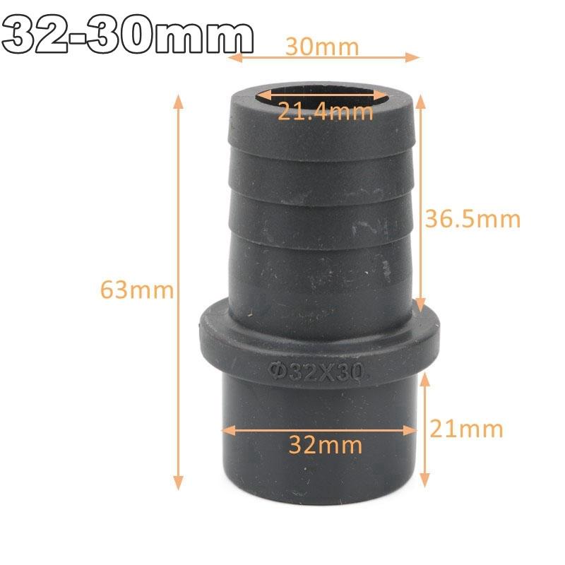 16/20/32/40/50/63mm UPVC Joints Garden Irrigation Connector Soft Hose Tube Adapter Water Pipe Accessories