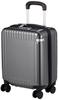 Чемодан, чехол для переноски, сумка для монет, размер S, 1 ночь, 2 дня, 21 л, стопор, двухколесные ролики, Palisade, 45 см, черный карбон [Ace Tokyo]