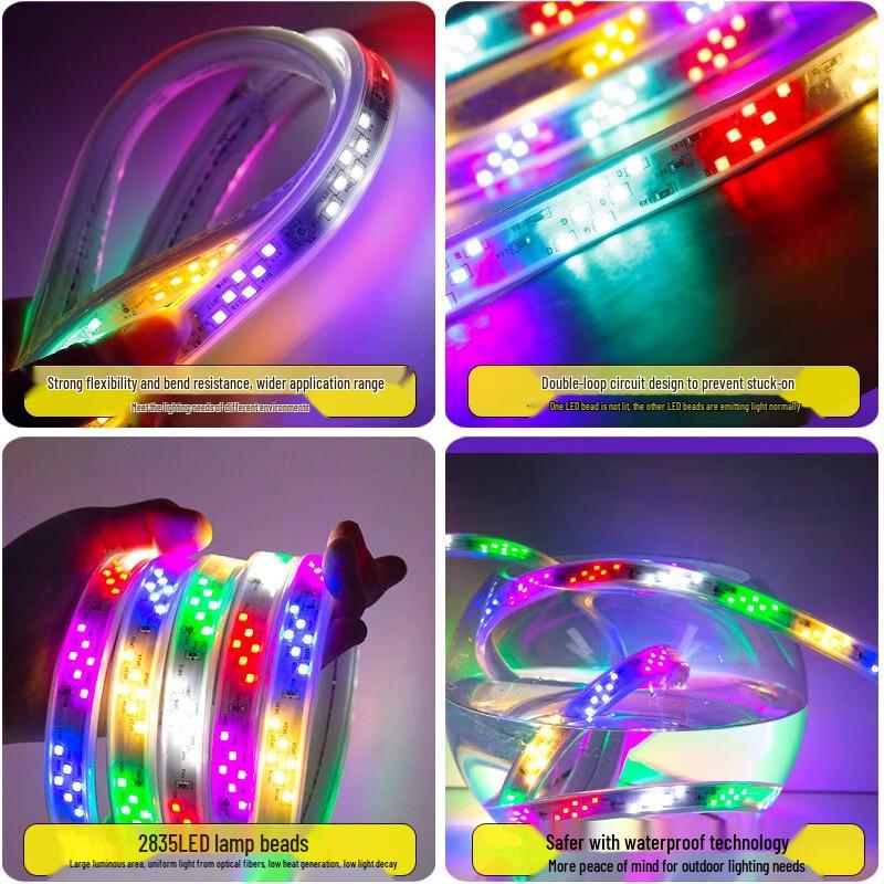 Уличная RGB светодиодная лента 5050-60