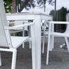 Salon de jardin en aluminium imitation bois Tampa Wilsa Garden