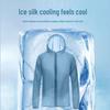Мужская куртка для рыбалки из шелка Ice Silk, устойчивая к ультрафиолетовому излучению, 2023 г.