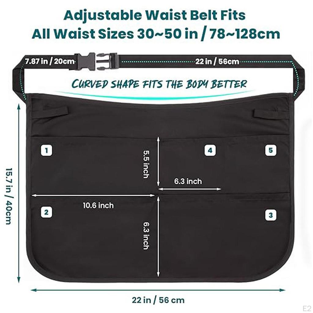 Фартук парикмахера-стилиста, многофункциональный, многофункциональный, профессиональный, удобный, Oxford
