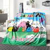 Customiz Name Personality Barbapapa (2) Blanket Soft &Warm Sofa Office Bed Travel Lunch Break Blanket, Gift Suitable for All Seasons