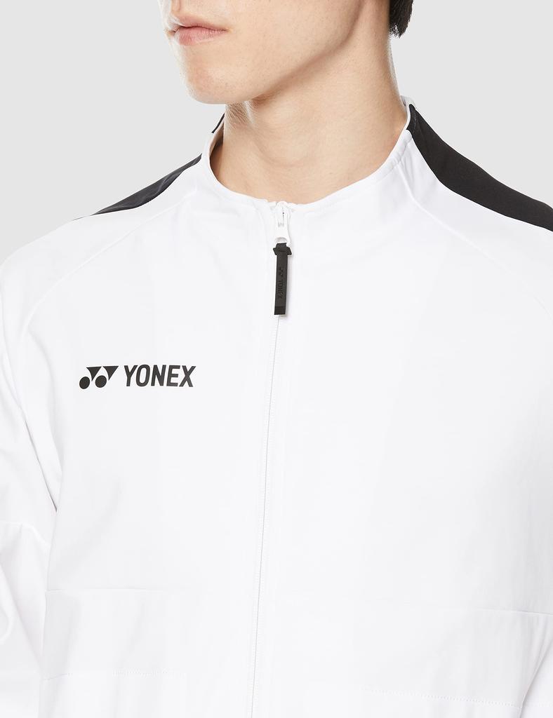 YONEX Трикотажная футболка Белая Размер M Мужская Разминочная (Подходящий стиль), (011),