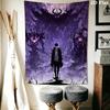 Solo Leveling Wall Tapestry Aesthetic Wall Hanging Printed Fabric Blanket Decorative Tapestries for Bedroom Living Room Home Decor