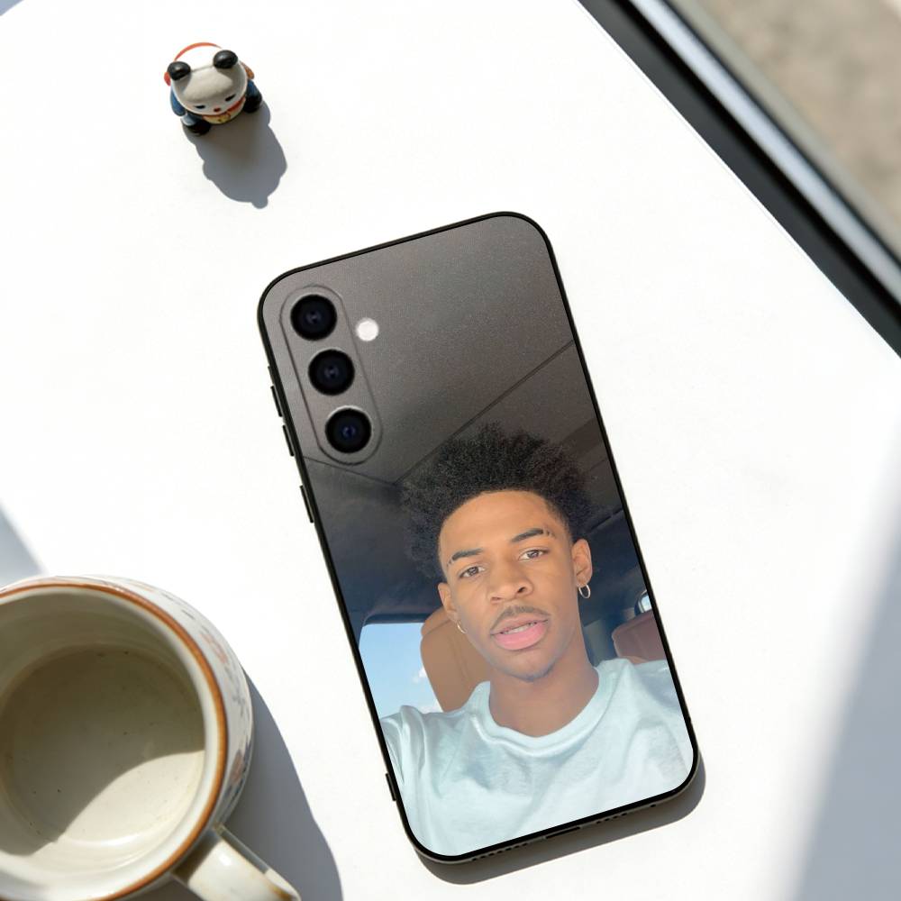 Чехол для телефона Ja Morant Мягкий черный Для Samsung Galaxy A73,A72,A71,A70,A53,A52,A51