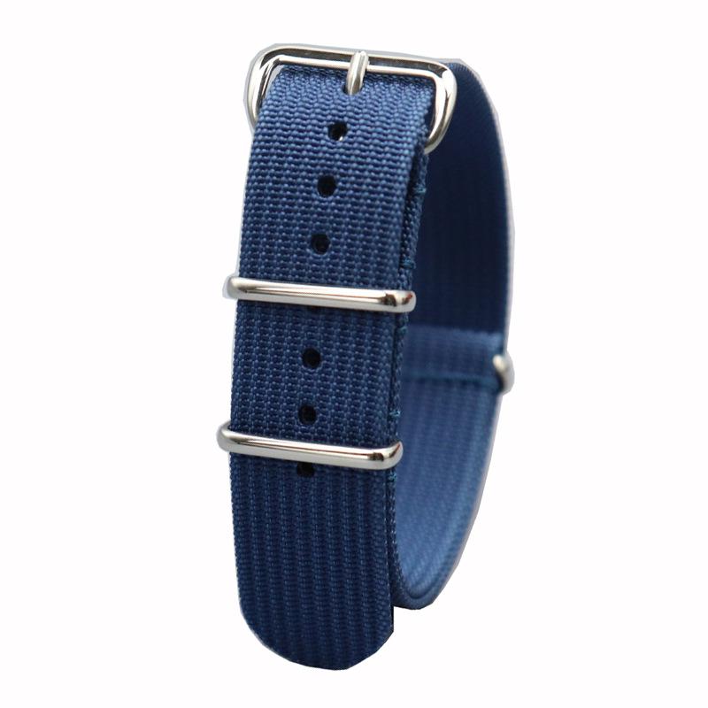 Новый нейлоновый канвасовый ремешок НАТО - Подходит для 18 мм, 20 мм, 22 мм Seiko 5 & Submariner