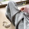 Lamb Wool Banana Sweatpants Women's Autumn and Winter Fleece Thickened Narrow Version Small New Loose Wide-leg Pants