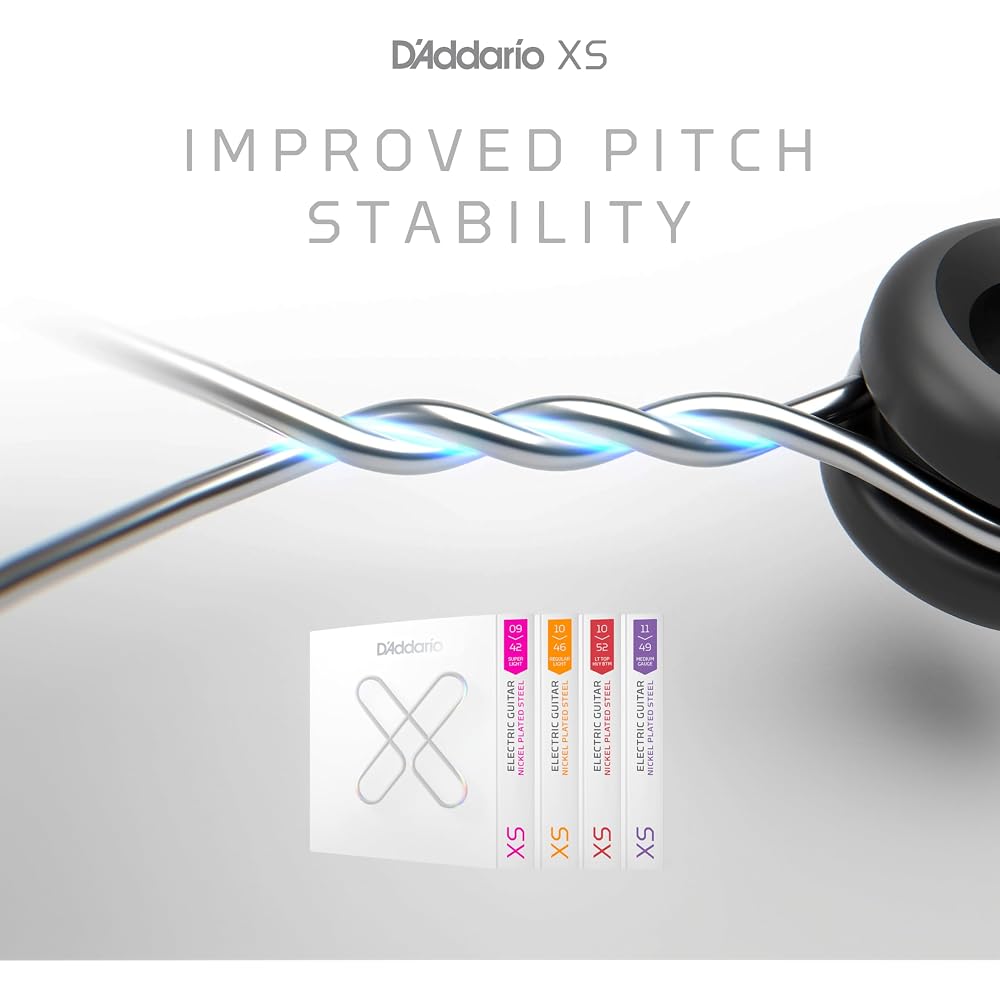 D'Addario Daddario Струны для электрогитары Струны с покрытием XS Никель Super Light Plus .0095-.044 X...