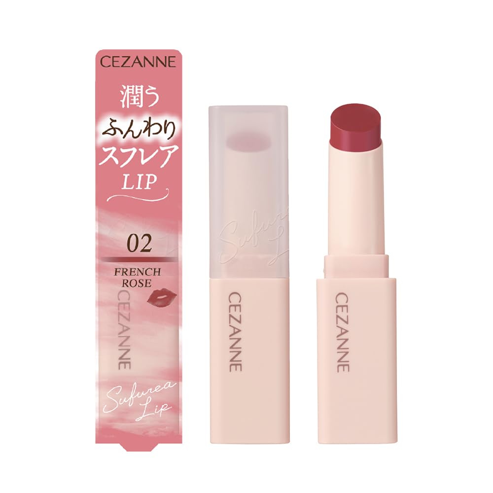 Помада Cezanne Lip 02 French Rose Матовая Высокое Сцепление Суфле 4,2 г Помада,