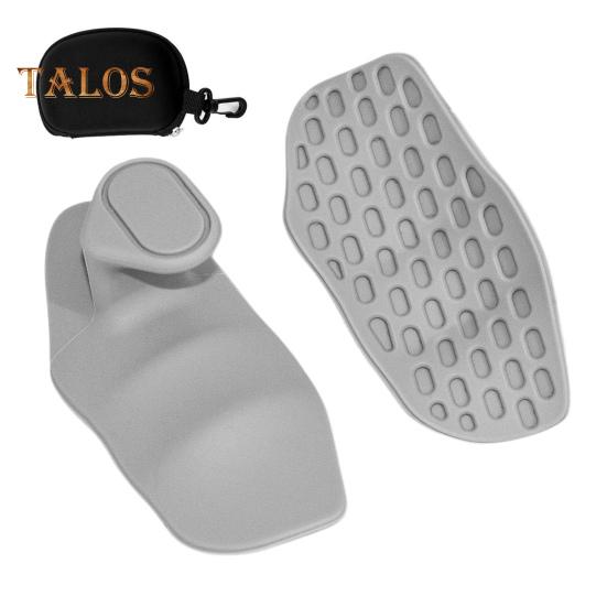 1 пара силиконовых ручек для тренировок для мужчин и женщин, нескользящие перчатки без пальцев для спортзала, подтягивания, бодибилдинга, тяжелой атлетики, становой тяги, защитные ручки для рук