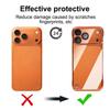Ультратонкий прозрачный чехол для IPhone 17 Pro Max Матовый Жесткий Покрытие PC Всестороннее Защитное Стекло для Камеры Ударопрочный Корпус для IPhone 17Air