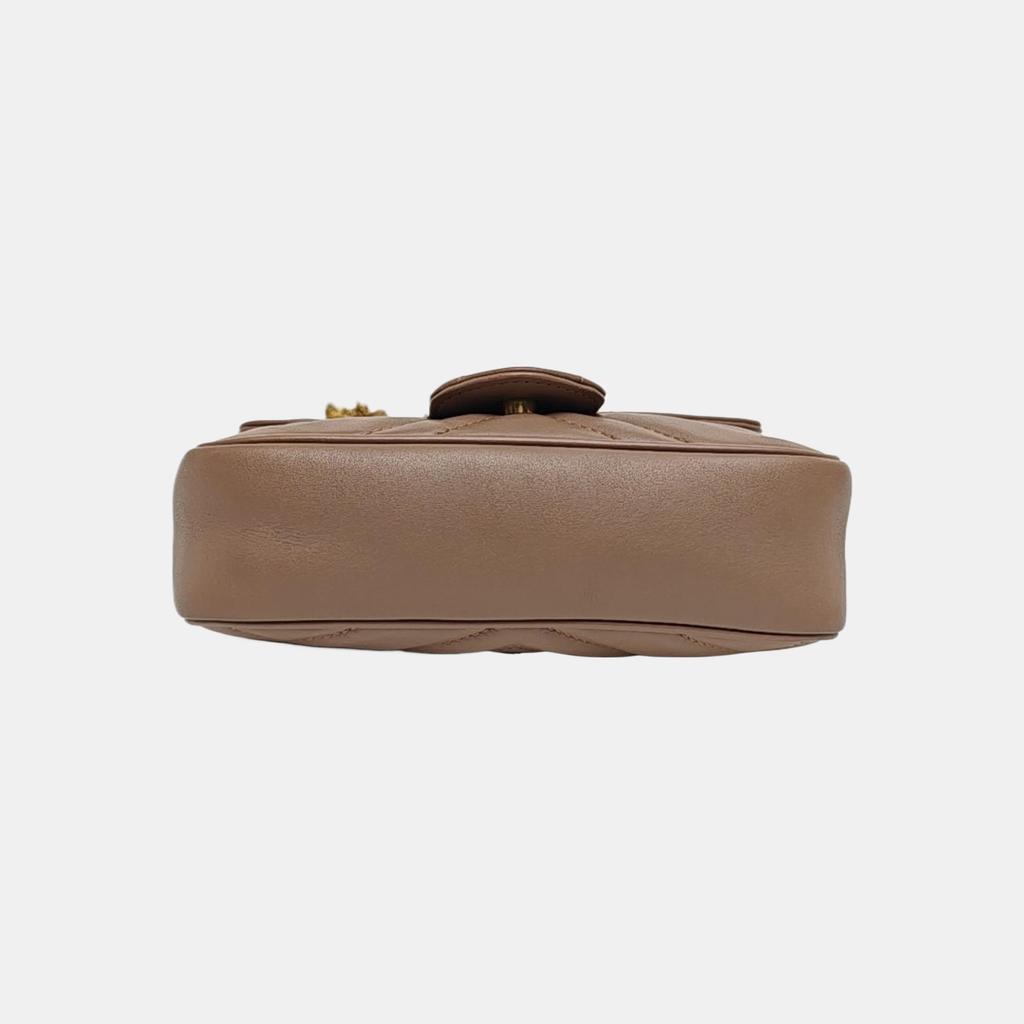 [Pre-Owned] Gucci Handbag 'Tan' - Very Good #TBV6O2