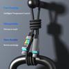 240 Вт USB-C на USB-C PD Кабель для быстрой зарядки Цифровой дисплей Высокоскоростной шнур для синхронизации данных для 15 Автомобильных путешествий