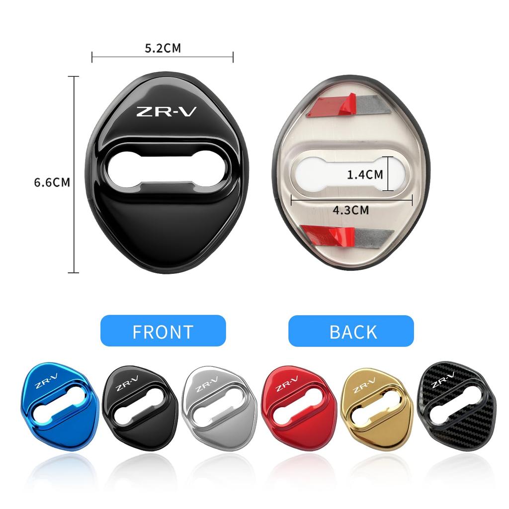 Compatible with Honda ZR-V Accessories, Door Striker Cover, ZRV Car Dedicated Design, New ZR