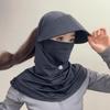 Ice Silk Balaclava Hat Dual Use Sunscreen Full Face Cover Thin Cycling Sun Protection Mask  Hiking
