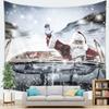 Home Decor Merry Christmas Santa Claus Decoration Tapestry Santa Claus Christmas Party Tapestry Wall Hanging Background Fabric