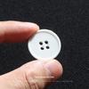 10 шт. Премиум белые керамические пуговицы для мужских и женских рубашек, пуговицы для рубашек, аксессуары для одежды, высококачественные пуговицы для брюк