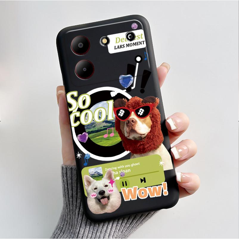 For ZTE Blade A54 Case Protective Soft Silicone Flower TPU Covers for ZTE BladeA54 4G Bumper For Blade A34 A 54 Phone Cases Bag