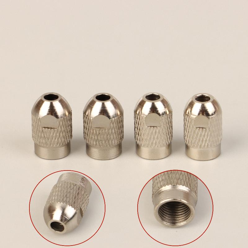 5/10Pcs Stainless Steel M7 M8 Nuts Pitch 0.75Mm Drill Chucks Collet Bits Shank Screws Replacement For Rotary Tool