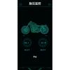 Motorcycle TPMS 2 Sensors Bluetooth-compatible 5.0 Tire Pressure Monitoring System Pit Bike Tyre Tester Diagnostic Set Moto Part