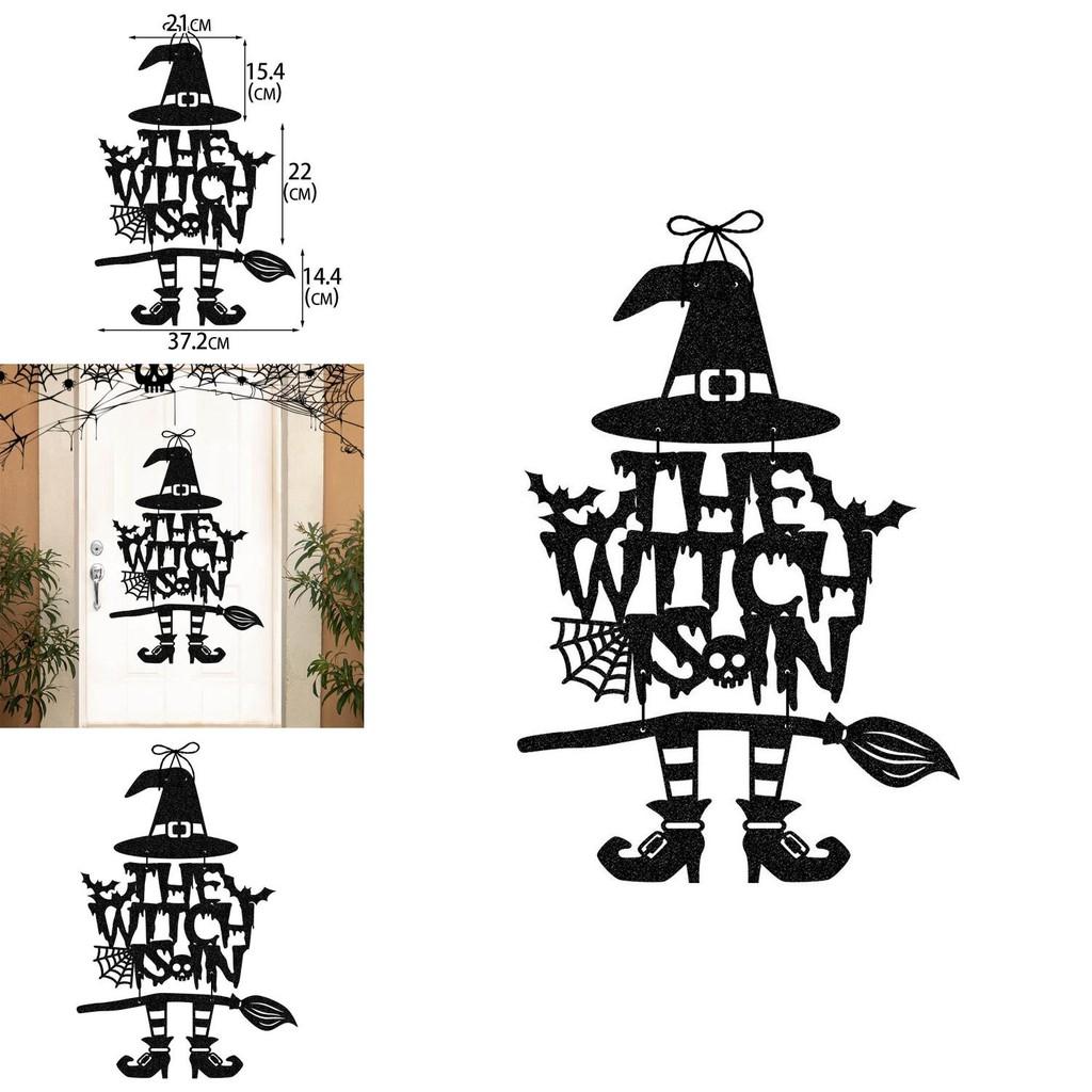 And Bat Witch Theme Halloween Door Hanging Decorations For Festive Ghost Party
