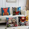 Cute Fashion B-Bearbricks-S Cool Cushion Cover Living Room Headboard Bedroom Office Cushion Cushion Sofa Nap Time Pillow Case