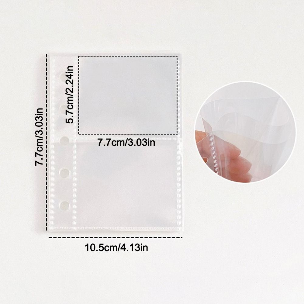 Zipper Notebook Cover Loose-leaf Photocard Binder New Photo Album  Girl