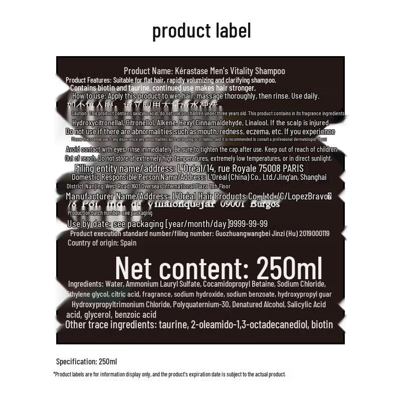 Kérastase Specifique Bain Divalent Amino Acid Shampoo 250ml