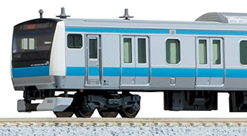 KATO N Gauge E233 Series 1000 Series Keihin Tohoku Line Basic Set Железнодорожная модель поезда 3-вагонный 10-1159