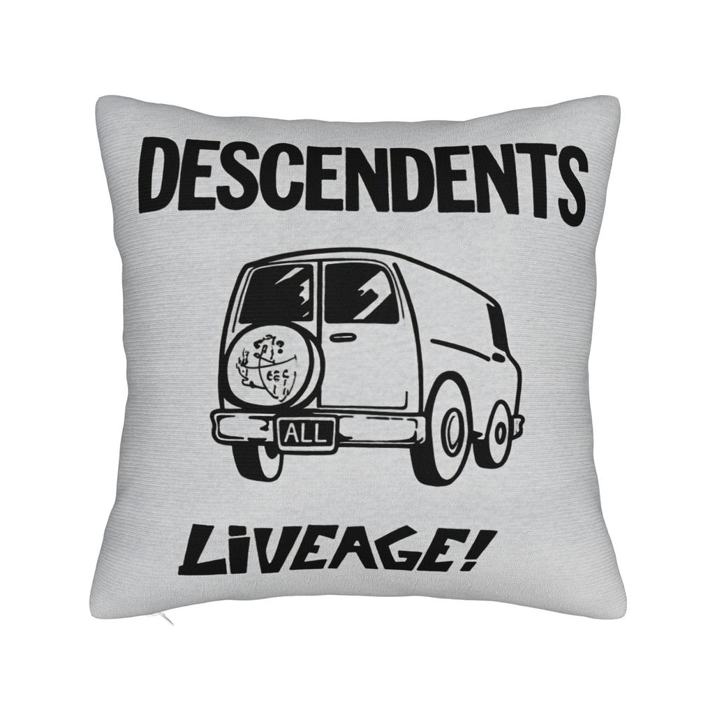 Descendents Milo Goes To College Pillow Case Square Pillow Cover For Living Room Sofa Funny Pillowcases