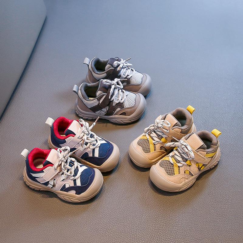 Детская обувь 2025 осень мальчики Япония и Корея немецкие тренировочные туфли девочки студенты уличные вирусные тренды универсальная спортивная обувь прилив