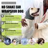 Quiet Ears for Dogs Adjustable Calming Snood Warm Fleece Lining Multifunctional Anxiety Relief Pet Scarf for Noise Protection