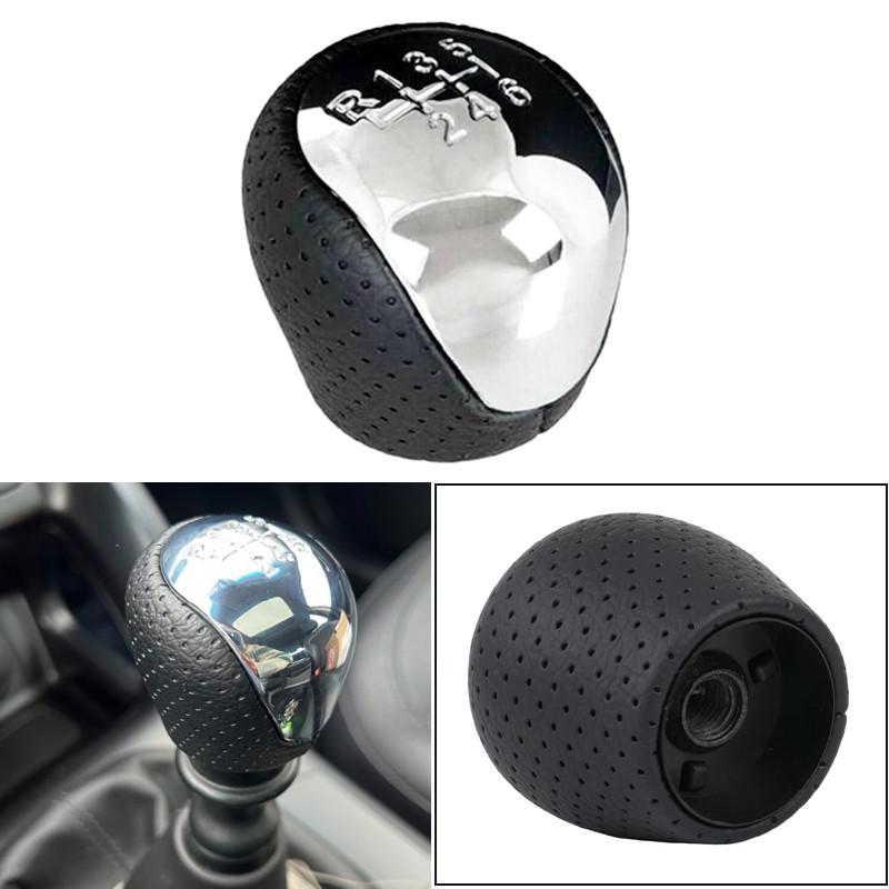 1 шт. PU кожа + пластик 6-ступенчатая механическая ручка переключения передач подходит для Hyundai IX35 2009-2015/ Forte 2008-2013