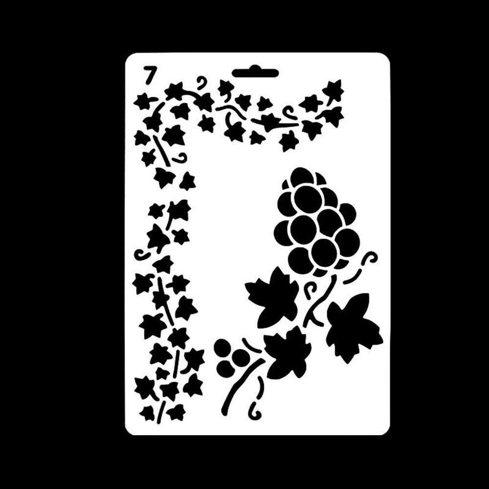 Reusable Face Paint Templates Hand Painting Tattoos Makeup Tools DIY Body Art Paint Stencils Party