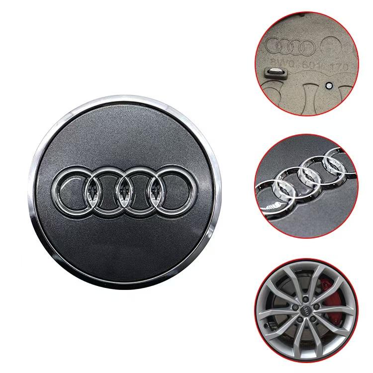 4ocs For qaz23 A1 A3 A4 A5 A6 A7 4pcs 60/61/68/69mm Car Wheel Center Hub Cap Rim Cover C7 C6 C5 B5 B6 B7 B8 B9 D3 Q3 Q5 Q7 TT