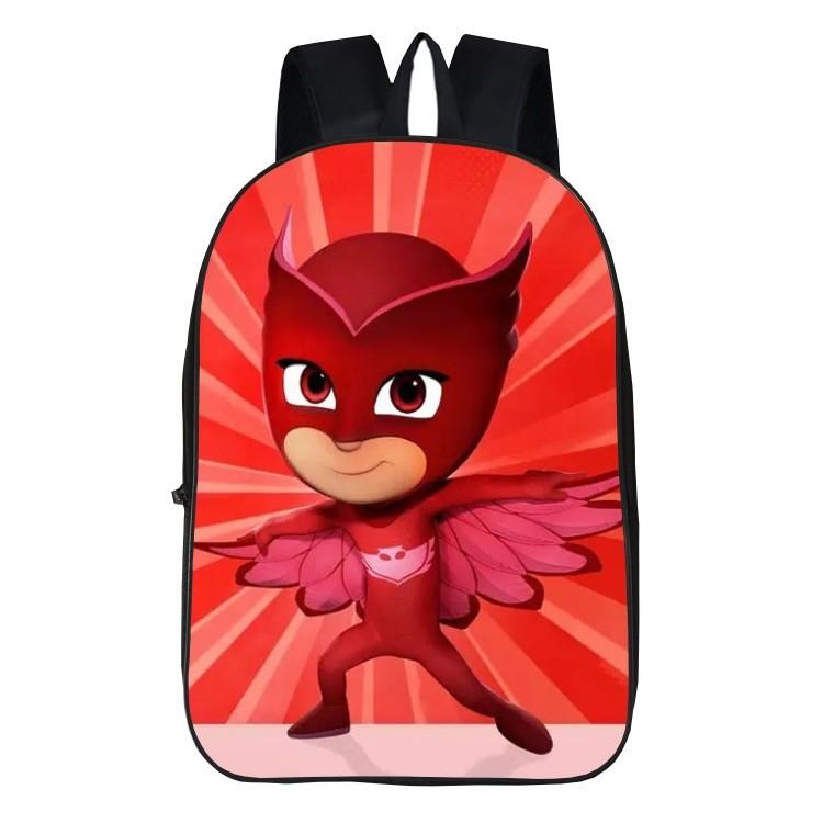 Прочный рюкзак PJ Masks для детей с ярким 3D-дизайном персонажей и регулируемыми мягкими лямками