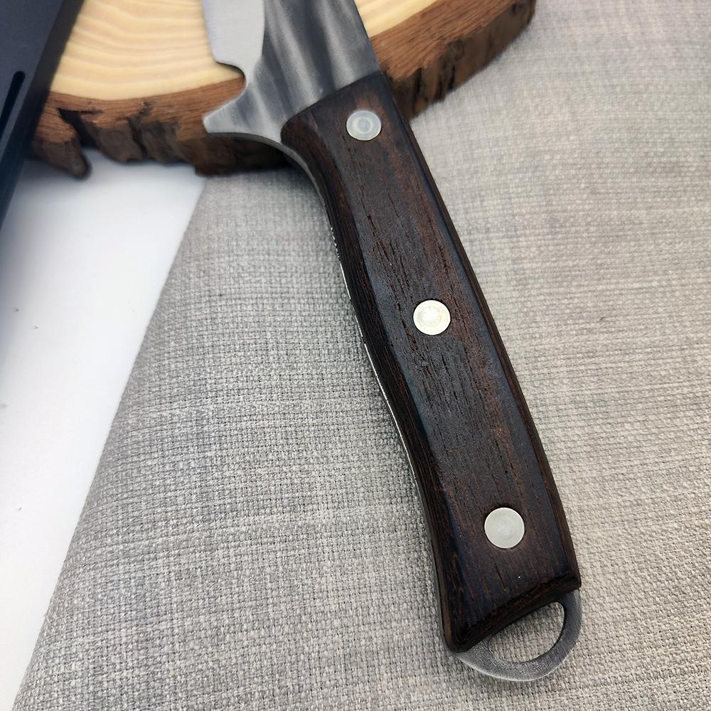 Кованый нож шеф-повара, нож для обвалки, тесак для мяса, нож мясника для рубки, слайсер, кухонный нож, резак