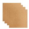 4 шт./комплект Квадратная пробковая доска Пробковая бумага Доска объявлений 300 мм x 300 мм Пробковая бумажная доска для аксессуаров 3D-принтера H2D