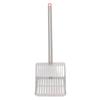 Chicken Poop Scooper Long Handle Stainless Steel Non Stick Slat Litter Sifting Shovel for Chicken