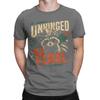 Unhinged And Feral Raccoon Wild Animal Humor Funny Graphic 100 Cotton Tshirt Unhinged And Feral Tees Tops For Unisex