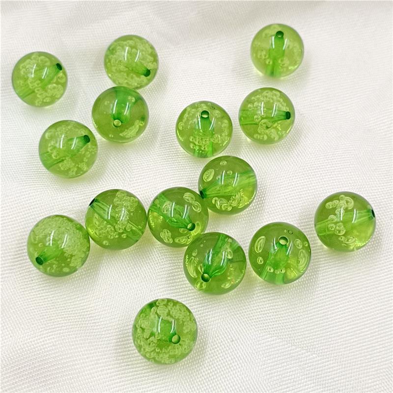 Bubble Beads AB Dazzle Color 12mm/14mm Handmade Creative 10Pcs Pendants DIY Jewelry Accessories Material Earring Fashion Accessories
