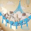 Jumbo Toy Hammock Storage Net Giant Capacity Mesh Toy Net Holder Stuffed Animal Hammock  Bedroom