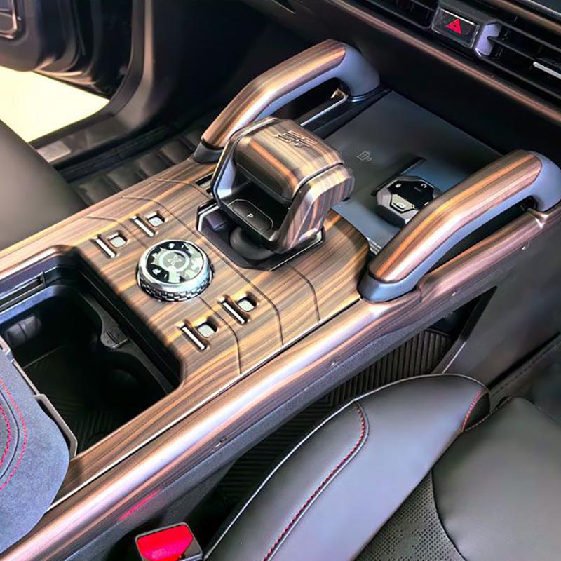 Car Gear Shift Knob Decorator Cover for CherryJetour Traveller T2 2024 2024 Jetour T2 Interior Modification Accessories