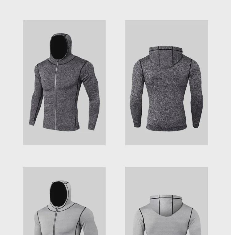 Дышащая быстросохнущая толстовка с капюшоном для велоспорта и бега на открытом воздухе